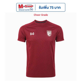 Warrix เสื้อเชียร์ทีมชาติไทย 2024/25 Scarlet Warrior สีแดงสกาเล็ต WA-243FBATH53 - WARRIX, เสื้อผ้า