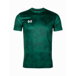 Warrix เสื้อฟุตบอลคอกลมแขนสั้นพิมพ์ลาย Teamwear รุ่น Windwin Team Wear - WARRIX, เสื้อผ้า
