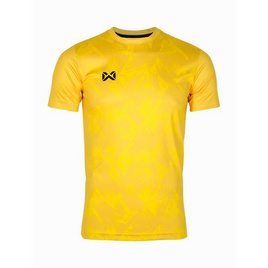 Warrix เสื้อฟุตบอลคอกลมแขนสั้นพิมพ์ลาย Teamwear รุ่น Windwin Team Wear - WARRIX, เสื้อผ้า