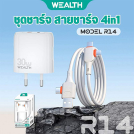 Wealth Charger Set 4 in 1 รุ่น R14 - Wealth, Wealth