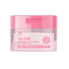 Wink White แอร์ดรอปแพด Glow Hydro Shooting Air Drop Pad 50 แผ่น - Wink White, มาส์กหน้า