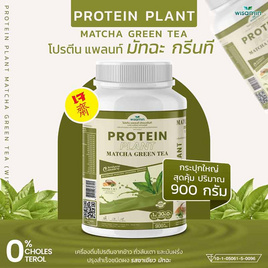 Wisamin PROTEIN PLANT โปรตีนแพลนท์ สูตร1 รสมัทฉะชาเขียว 900 กรัม - Wisamin, สินค้าเพื่อสุขภาพ