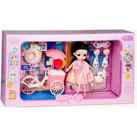 Wisher Toy ตุ๊กตาเจ้าหญิงน้อยน่ารักพร้อมอุปกรณ์ แบบA (299-08A) - Wisher Toy, 7Online