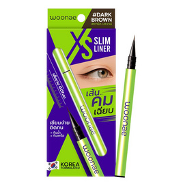 Woonae อายไลเนอร์ XS Slim Liner 0.6 กรัม #Dark Brown - Woonae, มาสคาร่า/อายไลน์เนอร์