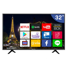 Worldtech Android Smart TV HD Ready ขนาด 32 นิ้ว รุ่น WT-LED3201 (WTTVSM32HDR210000A) - Worldtech, สินค้าขายดี