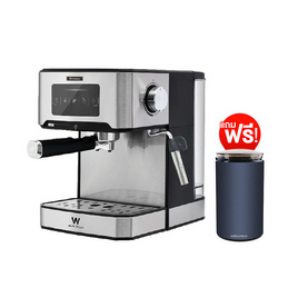 Worldtech เครื่องชงกาแฟเอสเปรสโซ่ รุ่น WT-CM404 + เครื่องบดเมล็ดกาแฟ150Cดำ - Worldtech, เครื่องชงกาแฟและชา