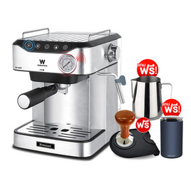 Worldtech เครื่องชงกาแฟเอสเปรสโซ่ รุ่น WT-CM406 + เครื่องบดเมล็ดกาแฟ150Cดำ + ACC - Worldtech, เครื่องชงกาแฟและชา