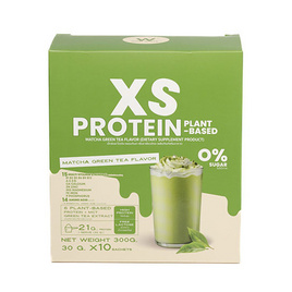 XS PROTEIN เอ็กซ์เอสโปรตีน ชาเขียวมัทฉะ บรรจุ 300g - Wink White, อาหารเสริมบำรุงสุขภาพ
