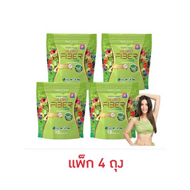 YAALEEYAH ญาลีญ่า ดับเบิ้ลมิกคลอโร-ไฟเบอร์ 10 ซอง/ถุง (แพ็ก 4 ถุง) - YAALEEYAH, สินค้าเพื่อสุขภาพ