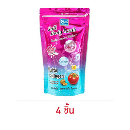 YOKO GOLD ซอลท์ บอดี้ สครับ กลูต้า โทเมโท ไวท์ พลัส 350 กรัม (แพ็ก 4 ชิ้น) - YOKO, ดูแลผิวกาย และน้ำหอม