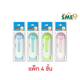 YOYA  ยางลบดินสอ 5888 คละสี (แพ็ก 4 ชิ้น) - YOYA, อุปกรณ์ลบคำผิด