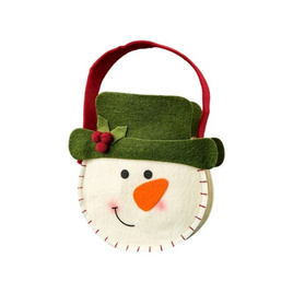 YSB-A03-กระเป๋าคริสมาสตร์ลายตุ๊กตาหิมะ - YSB, YSB