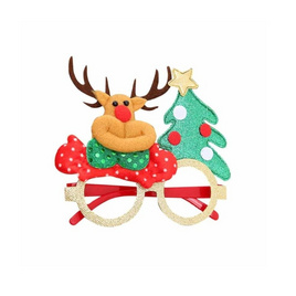 YSB-B1S128-แว่นตาคริสต์มาส แว่นซานต้าครอส พร๊อพคริสมาสต์ พร็อพถ่ายรูป - YSB, เสื้อผ้าและเครื่องประดับ