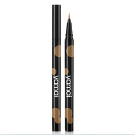 Yamai อายไลน์เนอร์ Slim Long Lasting Soft Liquid Eyeliner 0.6 มล. - Yamai, เครื่องสำอาง