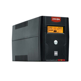 ZIRCON เครื่องสำรองไฟ รุ่น SEVEN 1000VA/500W - ZIRCON, อุปกรณ์สำรองไฟ