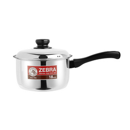 Zebra หม้อด้าม Carry (ขนาด 18 ซม.) รุ่น 166-3732 - Zebra, เครื่องครัวและอุปกรณ์