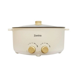 Zentra หม้ออเนกประสงค์ 2 ช่อง รุ่น ZT-E01 - ZENTRA, เตาไฟฟ้า เครื่องทอดและย่าง