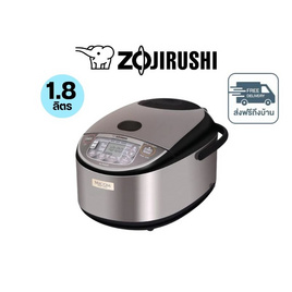 Zojirushi หม้อหุงข้าวระบบไมคอม Made in Japan ขนาด 1.8 ลิตร รุ่น NL-GAQ18T สีดำ - Zojirushi, หม้อหุงข้าวดิจิตอล