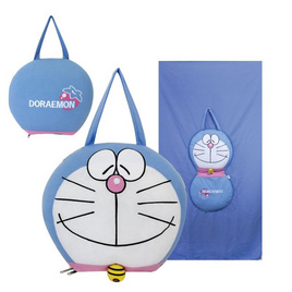 หมอนผ้าห่มกลมหน้าโดราเอมอน ดรีมมี่สมาย - Doraemon, ผ้านวม ผ้าห่ม