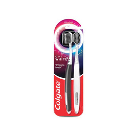 คอลเกต แปรงสีฟัน อ๊อพติค ไวท์ เเพ็กคู่ (คละสี) - Colgate, แปรงสีฟัน