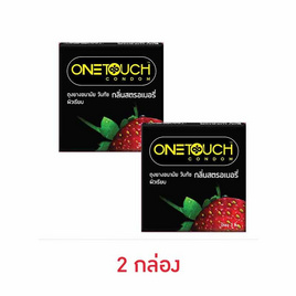 วันทัช ถุงยางอนามัย สตรอเบอร์รี่ - Onetouch, ถุงยางอนามัย