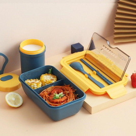 กล่องข้าวแบบทรงเหลี่ยม - TinTin Shop, อุปกรณ์บนโต๊ะอาหาร
