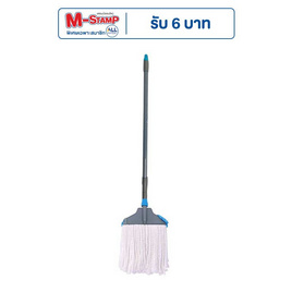 โพลี-ไบรท์ ม็อบไมโครไฟเบอร์ ทรงแบน(แกะ) คลิปล็อค รุ่นด้ามยืดหด - Poly-Brite, ไม้ม็อบและอุปกรณ์