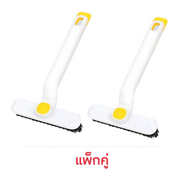 แปรงทําความสะอาดพื้นห้องน้ำอเนกประสงค์ แพ็คคู่, ของใช้ภายในบ้าน