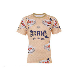 เสื้อตรุษจีนคอกลม สีครีม - Grand Sport