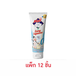 มะลิ นมข้นหวานสูตรไขมัน0%หลอดบีบ 140 กรัม (แพ็ก 12 หลอด) - มะลิ, น้ำเชื่อม/นมข้นหวาน