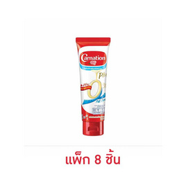 คาร์เนชั่น นมข้นหวานหลอดไขมัน 0% น้ำตาลน้อย 180 กรัม (แพ็ก 8 ชิ้น) - คาร์เนชั่น, น้ำตาลและสารให้ความหวาน