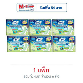 โซฟี คูลลิ่งเฟรชไนท์เนเชอรัล0.1 29ซม. (ห่อละ 5 ชิ้น) - Sofy, เมื่อซื้อ ผ้าอนามัยและแผ่นอนามัย Sofy ใส่โค้ด SOFY30 และ SOFY60 ลดทันที