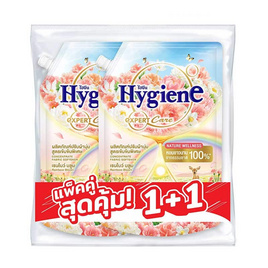 ไฮยีน เอ็กซ์เพิร์ท แคร์ เนเจอร์ เวลเนส ปรับผ้านุ่ม กลิ่น เรนโบว์ บลูม 1000 มล. (แพ็กคู่) - Hygiene, ของใช้ภายในบ้าน