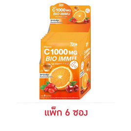 เอ็กซ์ต้า วิตามินซี 1000 มก. ไบโอ อิมมู พลัส 10 ก. (แพ็ก 6 ซอง) - eXta, สินค้าใหม่