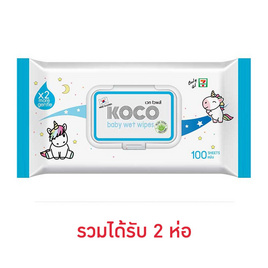 โคโค่ ผ้าเปียก 100 แผ่น - Koco, Koco