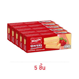 บิสชิน เวเฟอร์รสสตรอเบอร์รี่ 100 กรัม - บิสชิน, เวเฟอร์/เค้ก/พาย