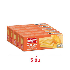 บิสชิน เวเฟอร์ไส้ครีมกลิ่นส้ม 100 กรัม - บิสชิน, บิสชิน