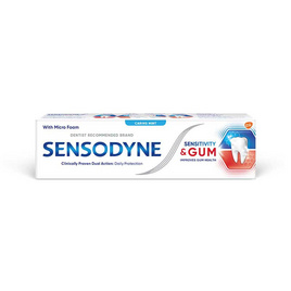 เซ็นโซดายน์ ยาสีฟัน เซ็นซิทิวิตึ้&กัม 100 กรัม - SENSODYNE, SENSODYNE