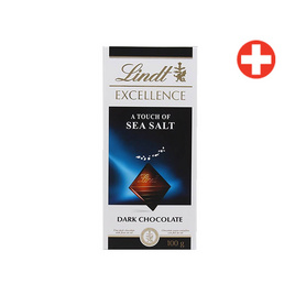 ลินด์ เอ็กเซอร์แลนซ์ดาร์กซีซอลท์ ช็อกโกแลต 100 กรัม - Lindt, 7Online