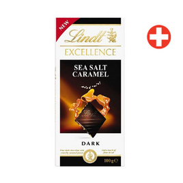 ลินด์ ดาร์กคาราเมล ซีซอลท์ ช็อกโกแลต 100 กรัม - Lindt