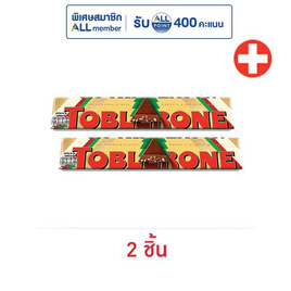 ทอปเบอโรน ช็อกโกแลตนมผสมน้ำผึ้งและอัลมอนด์ 100 กรัม - Toblerone, ช็อกโกแลต