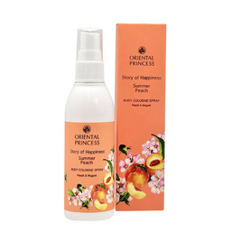 โอเรียนทอล พริ้นเซส สตอรี่ ออฟ แฮปปี้เนส ซัมเมอร์ พีช บอดี้ โคโลญจน์ สเปรย์ 100 มล. - Oriental Princess, น้ำหอม