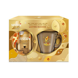 ชุดของขวัญ เนสกาแฟโกลด์เครมม่า 100 กรัม - Nescafe, สังฆภัณฑ์และสินค้าเทศกาล