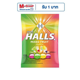 ฮอลล์ ลูกอมมิกซ์ฟรุตถุง (100 เม็ด) 280 กรัม - ฮอลล์, กินดื่มคู่บ้าน