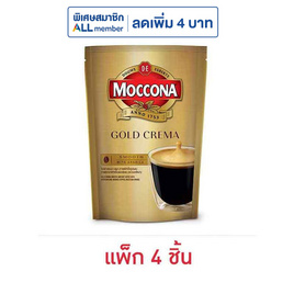 มอคโคน่า โกลด์ เครมมาสมูท 100 กรัม (แพ็ก 4 ชิ้น) - Moccona, ชา&กาแฟพร้อมดื่ม