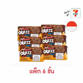 โคโคล่า โอเลซ แครกเกอร์เคลือบรสช็อกโกแลต 100 กรัม (แพ็ก 6 ชิ้น) - โคโคล่า, ขนมปังกรอบ
