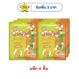 ปาร์ตี้ เจลลี่ผสมวุ้นมะพร้าวรสบ๊วย 100 กรัม (แพ็ก 6 ชิ้น) - ปาร์ตี้, เยลลี่/มาร์ชแมลโลว์