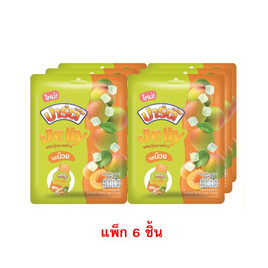 ปาร์ตี้ เจลลี่ผสมวุ้นมะพร้าวรสบ๊วย 100 กรัม (แพ็ก 6 ชิ้น) - ปาร์ตี้, เยลลี่/มาร์ชแมลโลว์