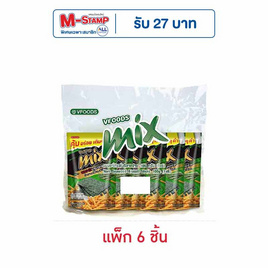 มิกซ์ ขนมขาไก่รสโนริสาหร่าย 100 กรัม (แพ็ก 6 ชิ้น) - มิกซ์, สายขนมขบเคี้ยว & เครื่องดื่ม