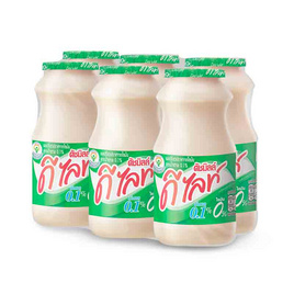 นมเปรี้ยวดีไลท์ 100 มล. แพ็ก 6 สูตรน้ำตาล 0.1% - Dutchmill, อร่อยฟิน ของกินรับลมร้อน